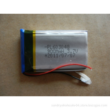 Lithium-Ion Polymer Battery 3.7V 900mAh, 603048